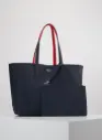 Lacoste - set cabas peacoat salsa