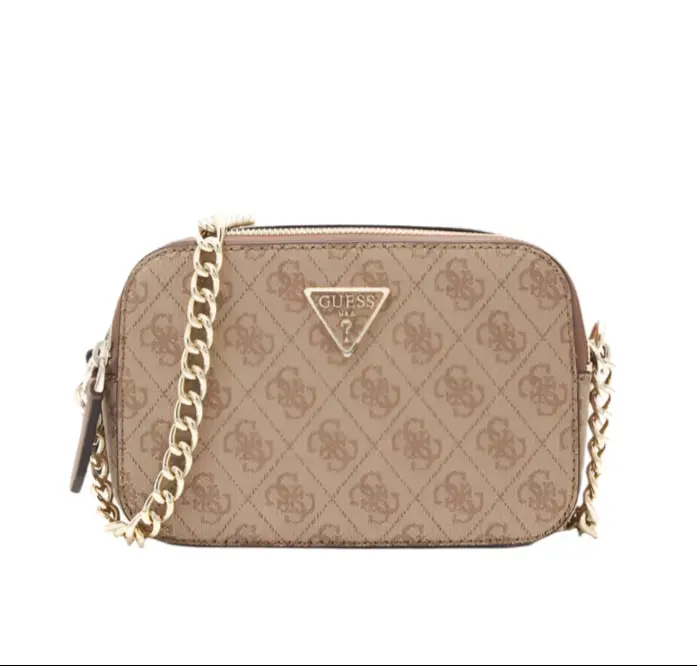 Guess - Noelle crossbody bag Latte/ brown