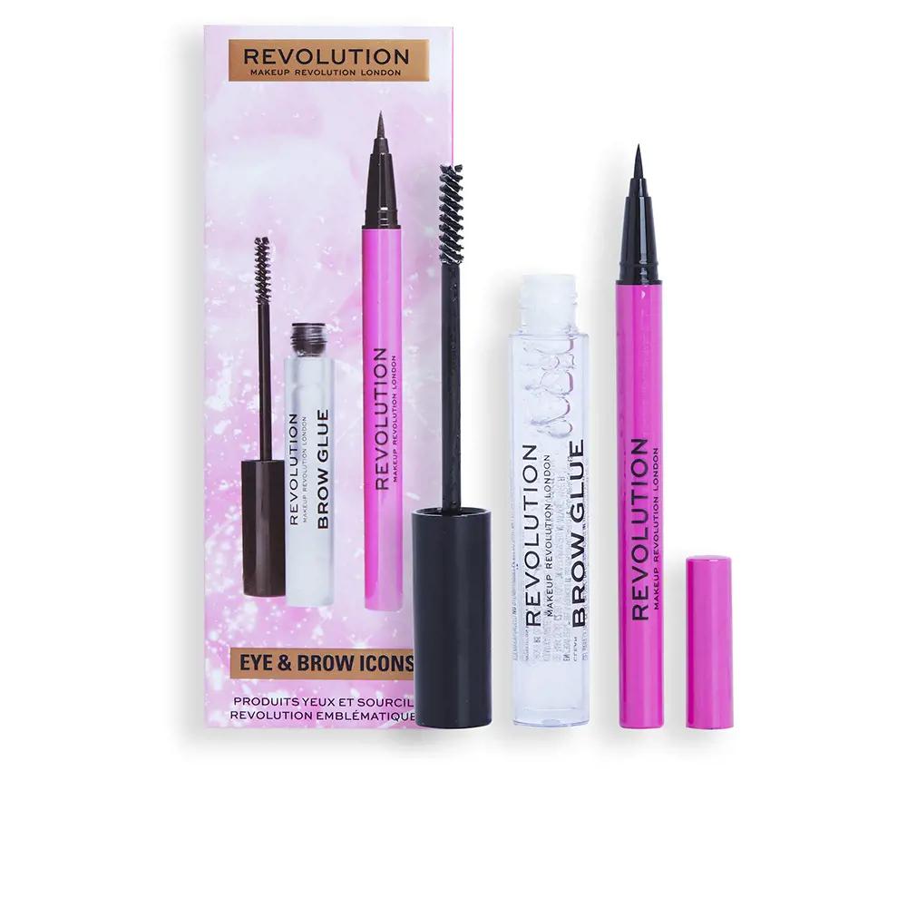 Makeup Revolution - eye & brow Icons coffret