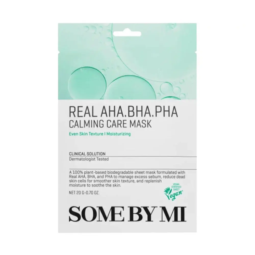 SOME BY MI - Real AHA-BHA-PHA Calming Care Mask