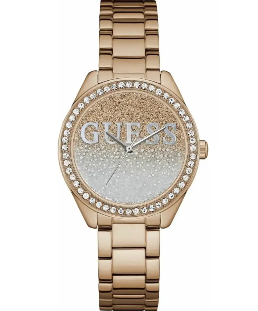 Guess - Montre rose doré