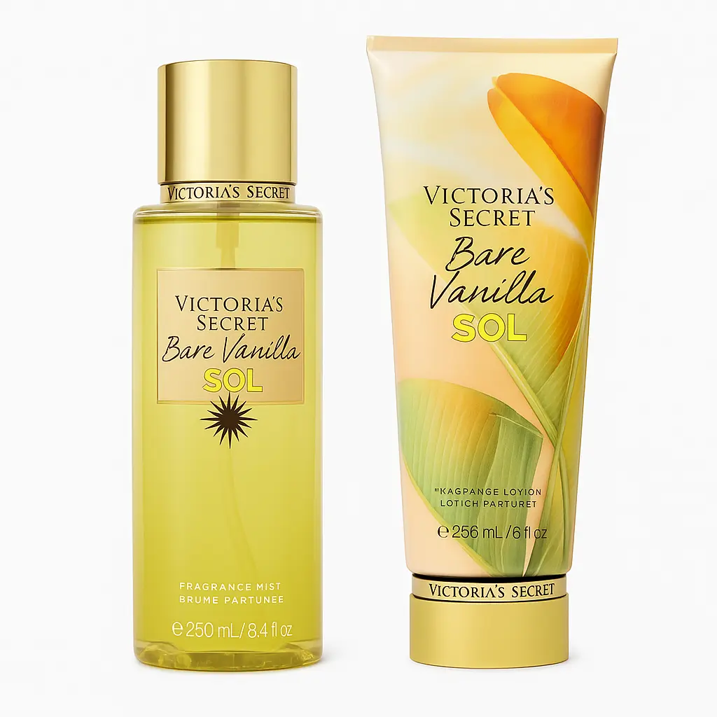 Victoria’s secret - brume et lait parfumés - Bare Vanilla SOL